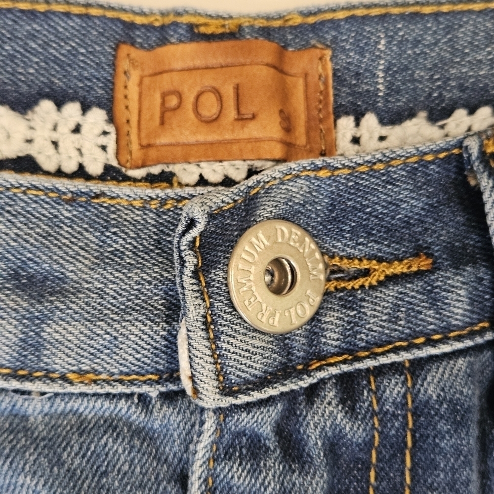 NWOT POL denim skirt Size Small - Picture 3 of 10